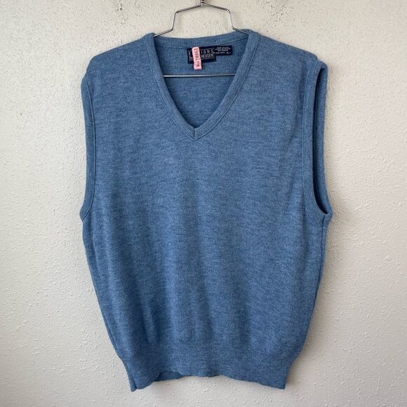 Editions by Van Heusen Sleeveless V-Neck Sweater Size L EUC - Picture 1 of 4